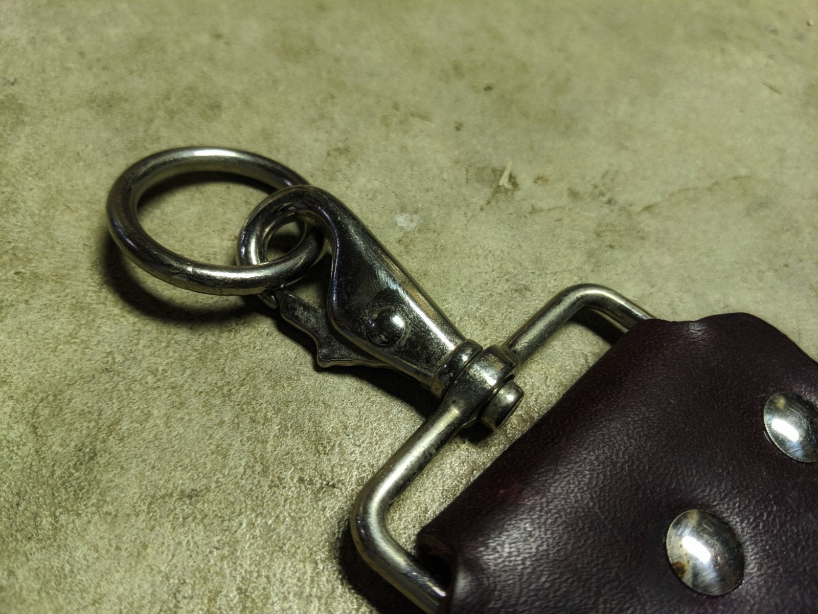 3 Heirloom Razor Strop Co Latigo Leather Shaving Strap Good Condition Red Brown