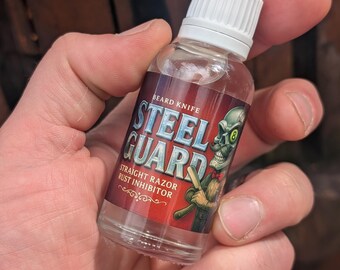 BeardKnife Straight Razor& knife Steel Lube Rust Prevention inhibitor Oil 1 Bottle Self Care
