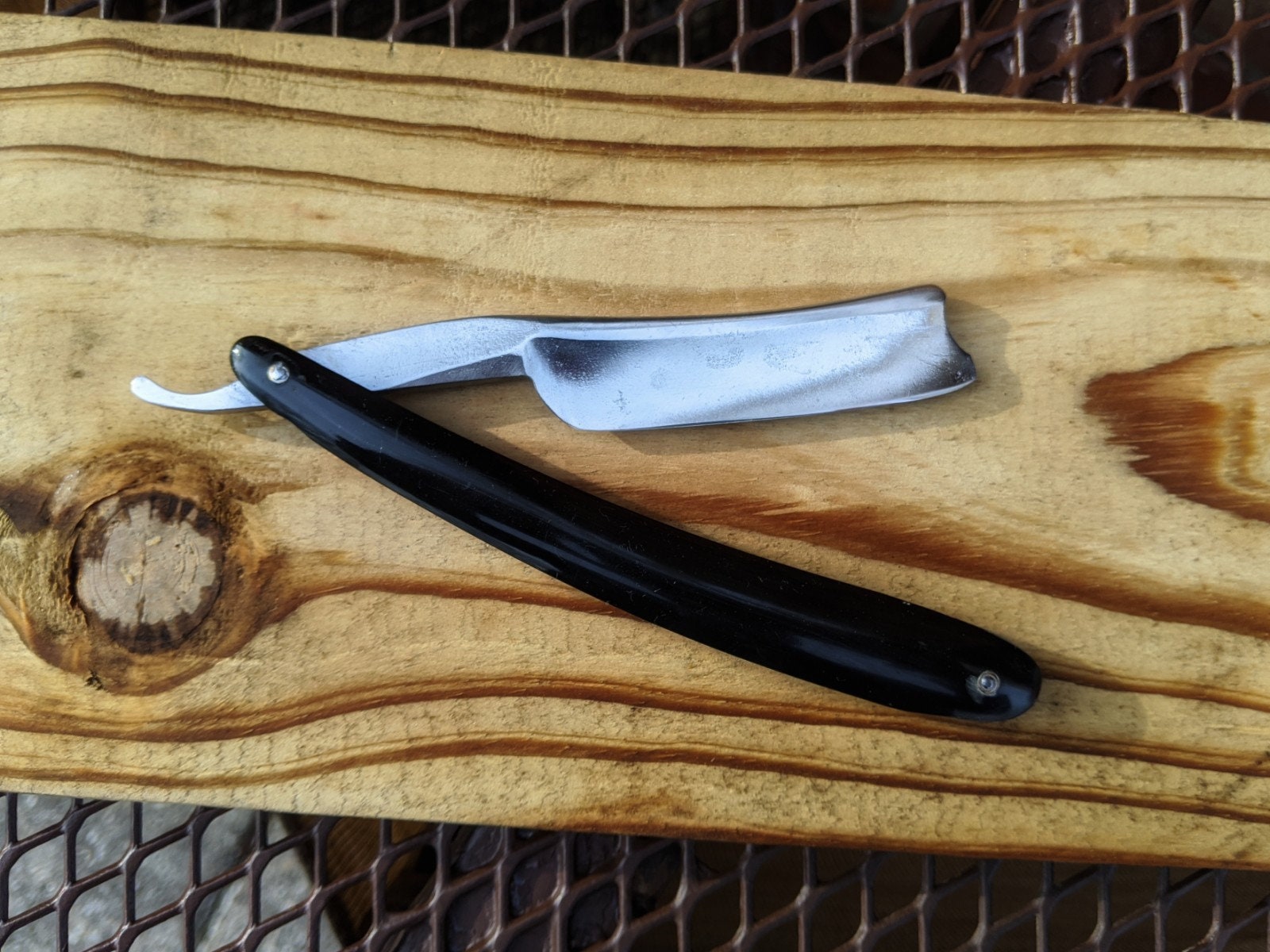 1860 Antique 13/16” Geo. Worstenholm & Son IXL straight razor Shave ...