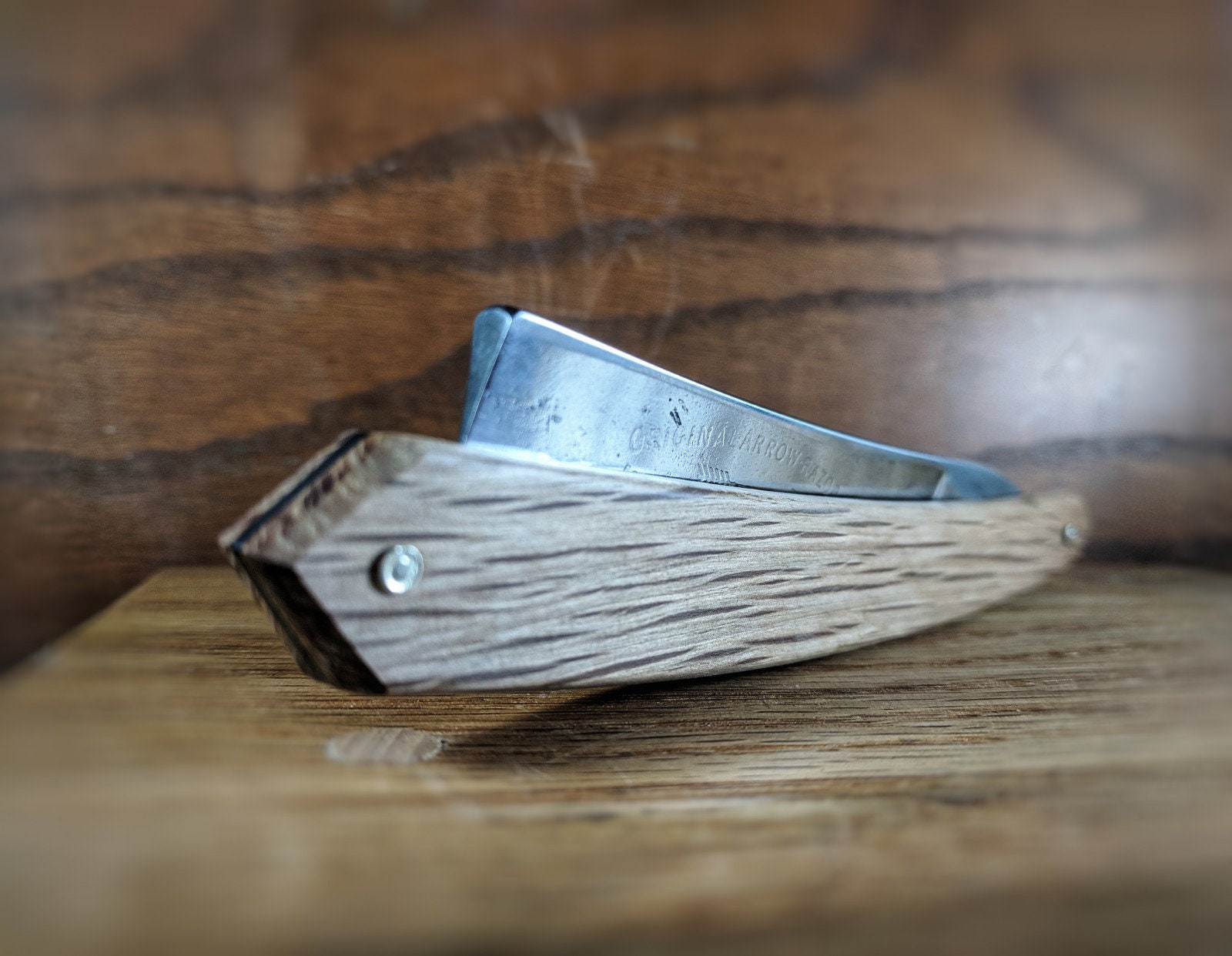Rustic Wade & Butcher 5/8” Medium Hollow Ground Straight Razor in New ...
