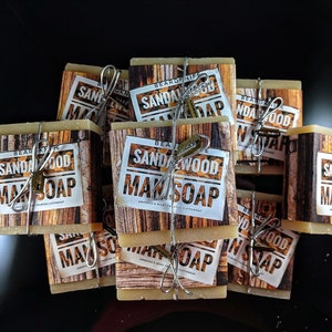 Handmade Sandalwood Soap: Beard & Body Self-Care