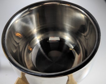 SMALL Double Layer Stainless Steel Shave bowl