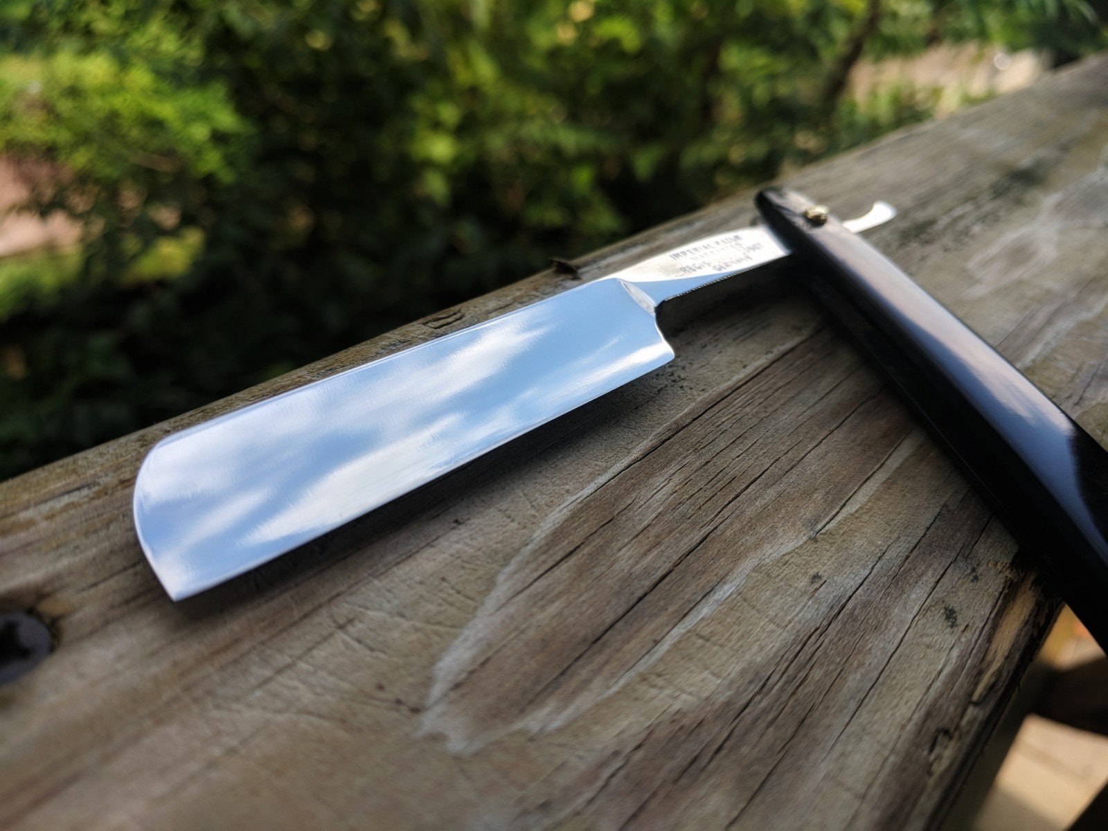 Vintage Imperial Straight Razor 11/16 Modified Blade, Shave Ready