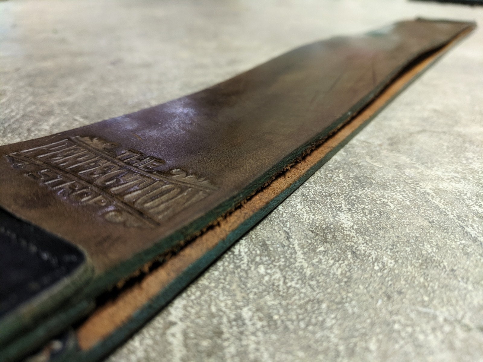 vintage leather shaving strop very good . The Perfection Strop 501 2 ...