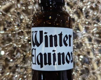 Winter Equinox Beard oil by Beard Knife icy Wintergreen