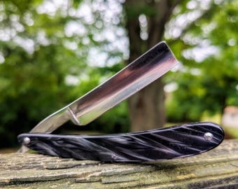 rare custom 6/8 Vintage Joseph Rodgers Sheffield Straight Razor shave ready