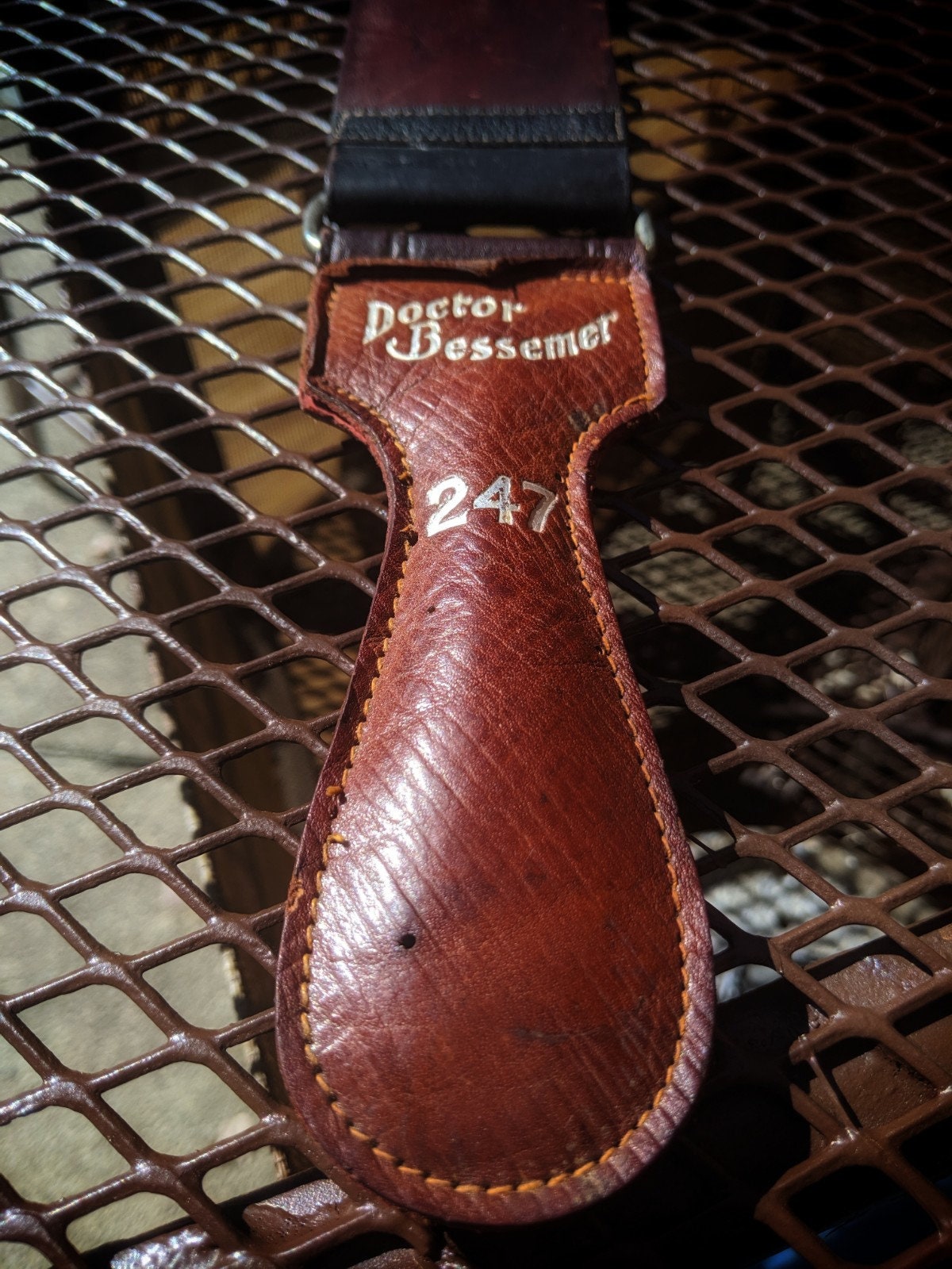 Antique Vintage Leather Strop Lot Barber Shaving Razor Knife Doctor