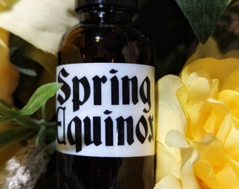 Spring Equinox Beard oil by Beard Knife lemongrass and tangerine