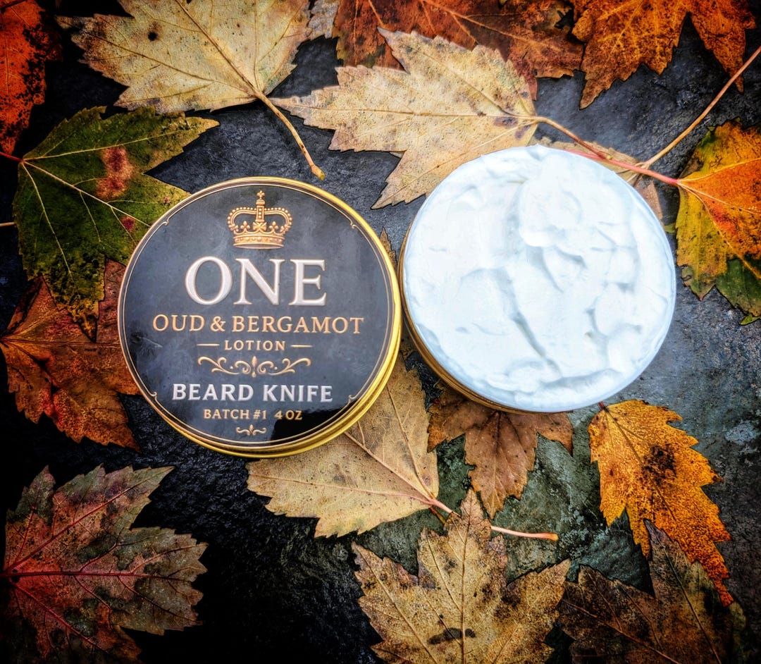 Men's Lotion ONE by Beardknife Winter Skin Care (4oz) - Etsy