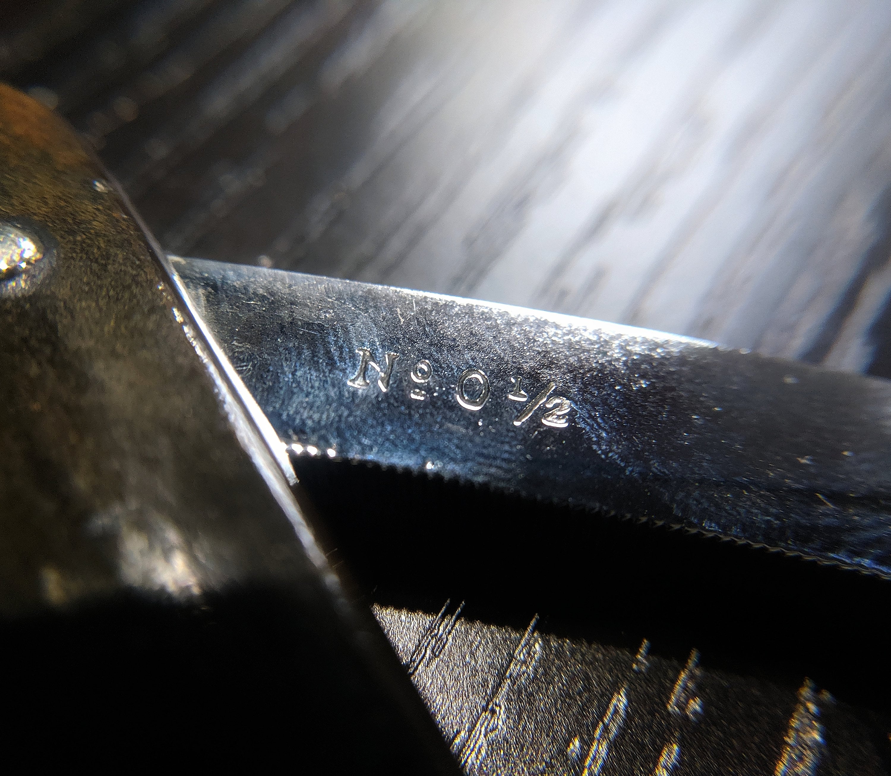 Original George Butler Shakespeare Straight Razor 1870's