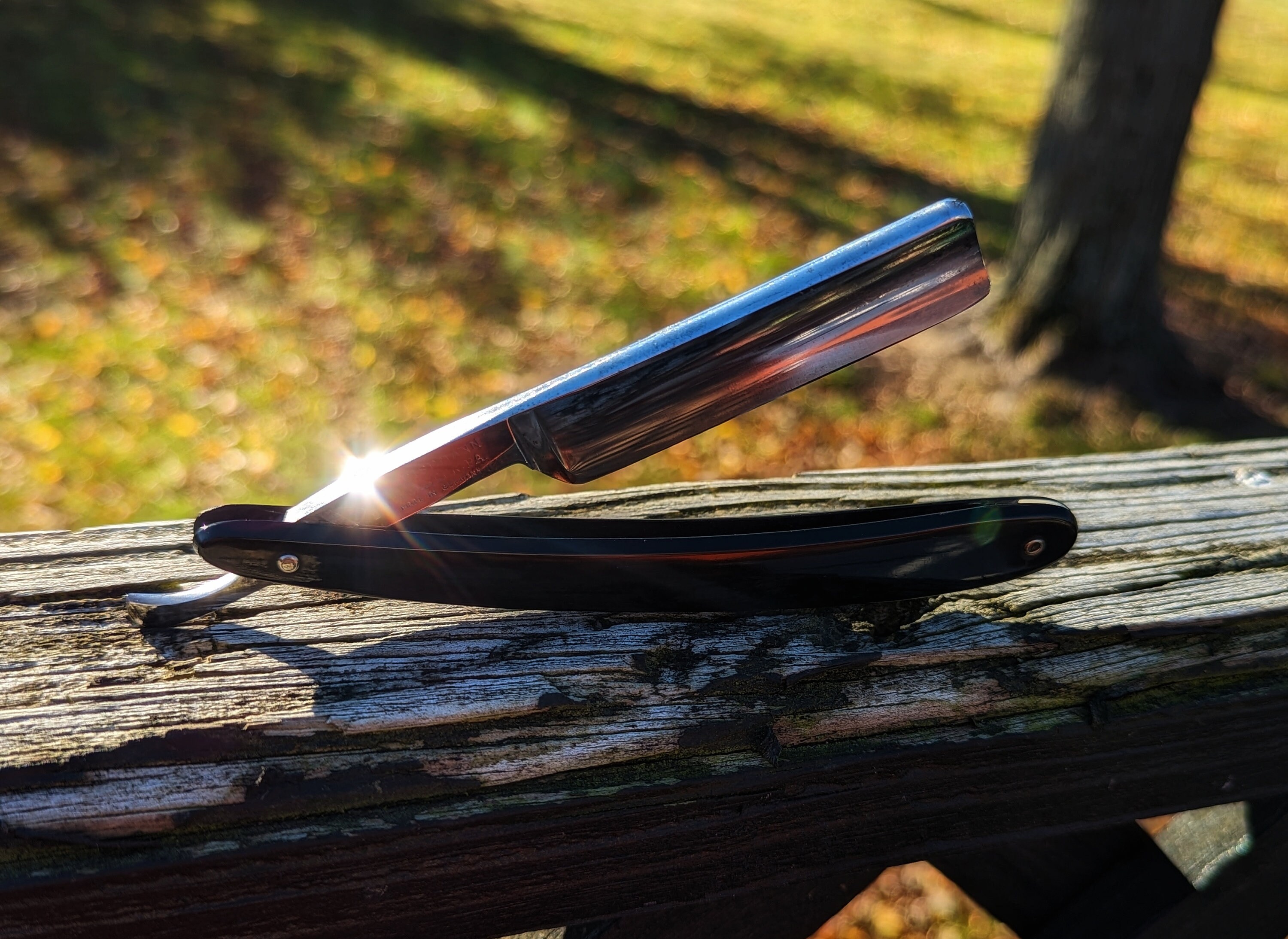 Eisemann Vanadium Steel German Shave Ready Straight Razor Lancaster PA