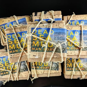 Fullers Man Soap Dead Sea Mud Handmade Homemade  Beard KnifeMen&#39;s Self Care