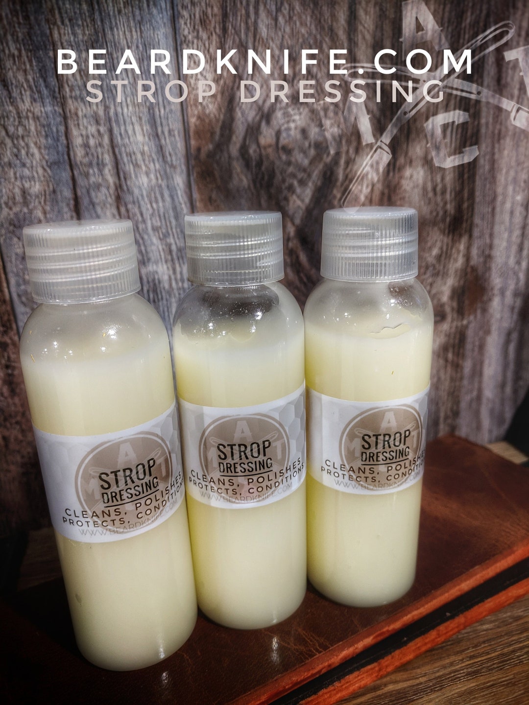 Beardknife Strop Dressing.self Care Etsy