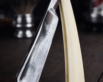 Rare Cincinnati Straight Razor Queen City Shave Ready Johnson Bros.