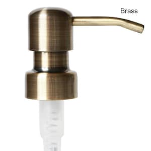 550 confezioni di sapone in ottone Dispenser Testa Rust Proof 28/400 Lotion Pump -Jar non incluso Spedizione gratuita