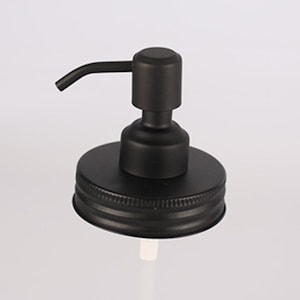 500 Pacchetti Nero Sapone Dispenser Testa Rust Proof 28/410 con Collari Lotion Pompa Barche non incluso