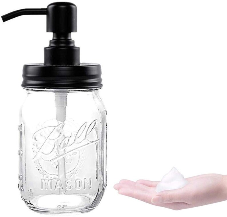 100 Packs Foaming Dispenser Mason Jar Soap Dispenser Kit Antique Copper Brass Bronze 304 Stainless Steel Pump Lid No Jars Home Living Soap Dishes Dispensers Kientructhanhdat Com