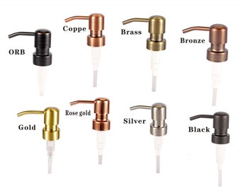 20 Packs  Soap Dispenser 28/400 Rustproof 304 Stainless Steel Soap Pump Free Shipping DIY NO Jars
