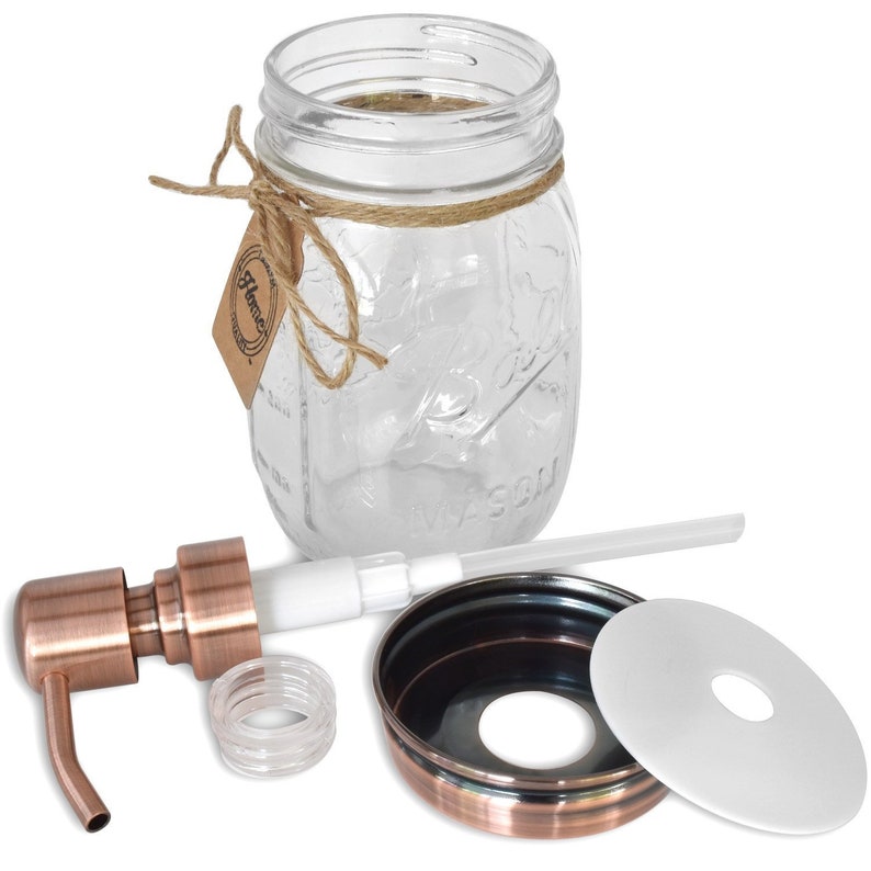 50 Packs Copper 304 Stainless Steel DIY Mason Jar Lid Rust Etsy