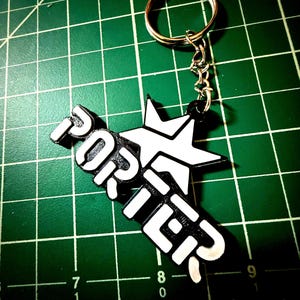 Death Stranding 2 Porter Charm Keychain