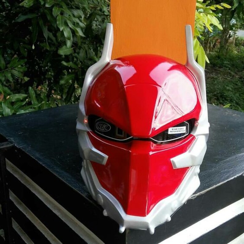 Premium batman arkham knight helmet custom color DOT&ECE Etsy