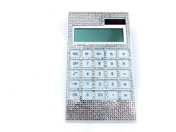 blingustyle Bling Bling Crystal Diamante 12 Digit Dual Power Calculator GOLD blingustyle Bling Bling Crystal Diamante 12 Digit Dual Power Calculator GOLD