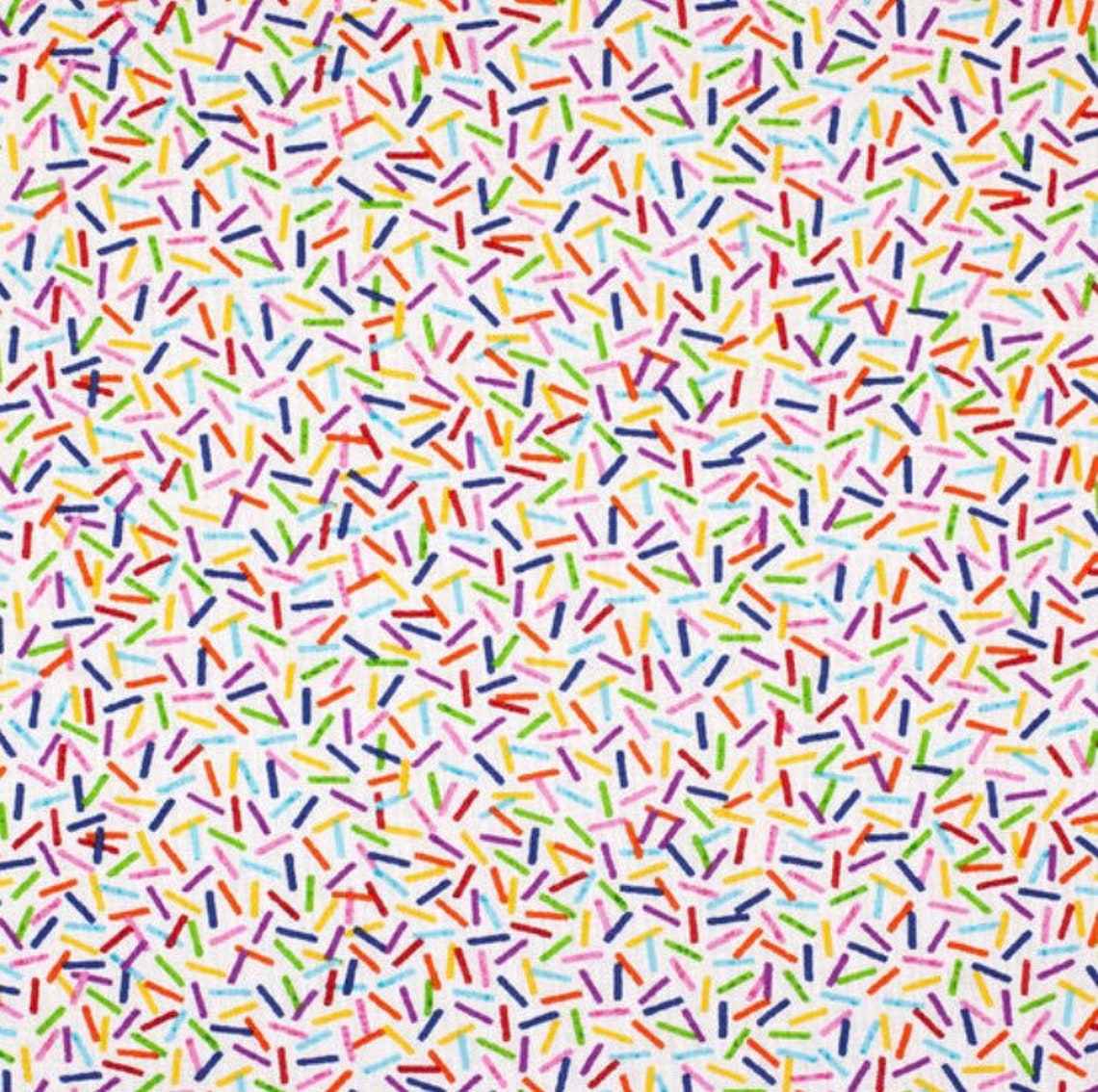 Celebration Confetti Cotton Fabric Sprinkles Cotton Fabric Etsy
