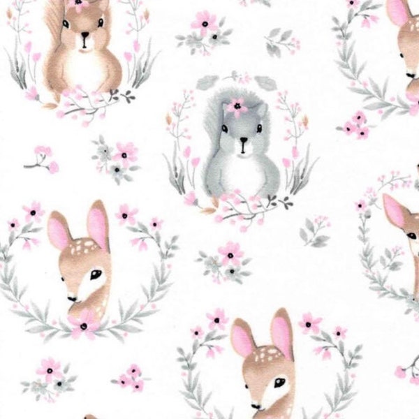 Woodland Nursery Fabric Etsy