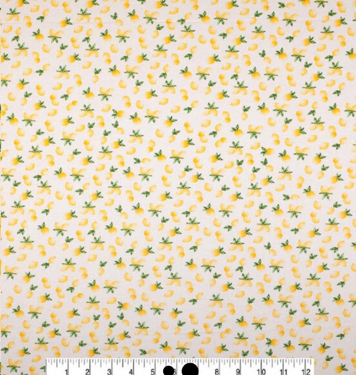 Novelty Cotton Lemon Fabric Quilting Fabric Fabric by the - Etsy