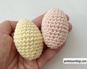 Uovo di Pasqua all'uncinetto, uovo di Pasqua amigurumi, schema pdf per uovo all'uncinetto, uova di Pasqua, schema per uova amigurumi, decorazione da tavola pasquale all'uncinetto