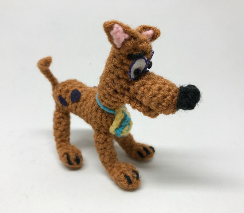 Scooby Doo Mini Amigurumi Pattern PDF crochet pattern dog Etsy