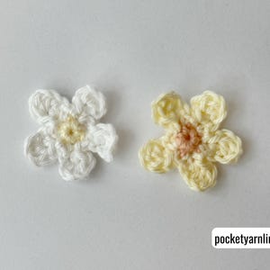 Crochet daisy pattern, crochet flower pattern, crochet daisy applique, crochet chamomile flower, crochet mothers day flower, daisy flower