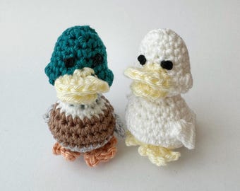 Ente Häkelanleitung, keine nähen Ente Amigurumi, Ente häkeln, Ente PDF Häkelanleitung, süße Ente gehäkelte Schlüsselanhänger, Ente Amigurumi gehäkelt