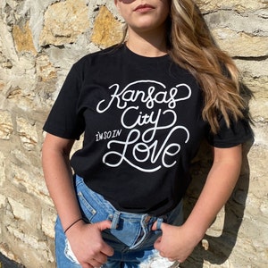 Black / Kansas City I&#39;m So In Love / T-Shirt