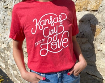 Red / Chiefs / Kansas City I'm So In Love / T-Shirt