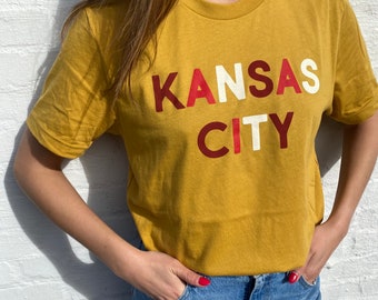 Mustard / Kansas City / Chiefs / T-Shirt