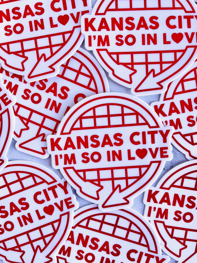 KC Im So In Love Western Auto Sticker image 1