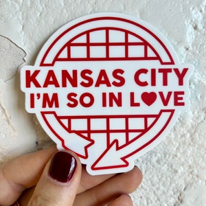 KC Im So In Love Western Auto Sticker image 2