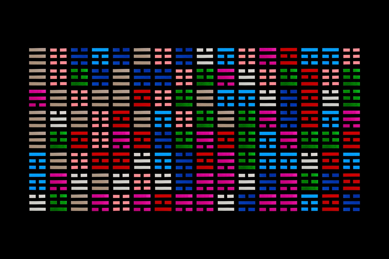 I ching 64 hexagrams poster 易经 | Etsy