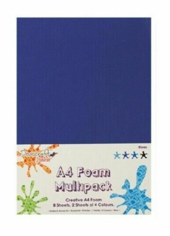 Dovecraft A4 Foam Sheet - various colours Dovecraft A4 Foam Sheet - various colours