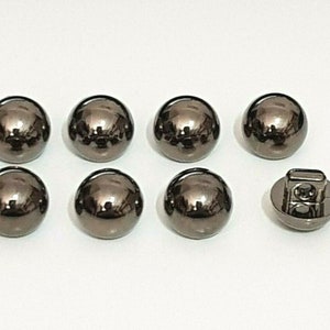 6 X Clear Resin Buttons With a Silver Metal Border, Chunky Transparent  Buttons, Metal Edge Buttons, Italian Buttons, Button Sets 