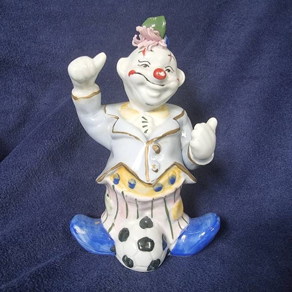 Ceramic Clowns Etsy UK