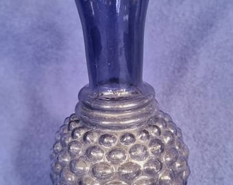 Vintage purple glass vase