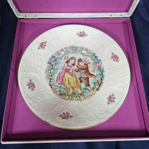 Royal Doulton Valentines day plate 1979