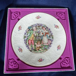 Royal Doulton Valentines day plate 1982