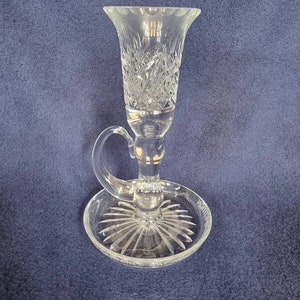Kerzenhalter aus Glas. Golfende Abschlusstrophäe