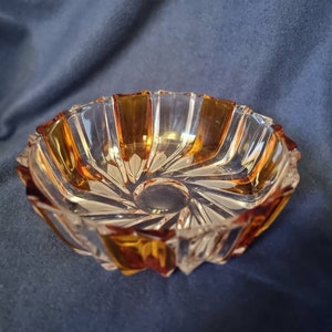 Vintage lead crystal sweet dish