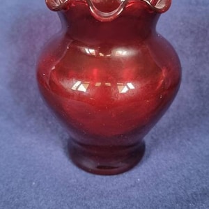 Vase à hocking rouge