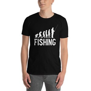 Evolution of Fishing Novelty Golfer gift for men who love Fishing, Fish, Unique, Nature, Fisherman, Fishermen, Angler, Dad, Funny, Ocean image 4