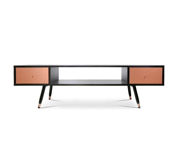 Copper tv stand deals